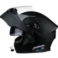 thumbnail image 1 of Bluetooth Motorcycle Helmet Full Face Open Face DOT Motorcycle Helmets, Lightweight Modular Helmet with Dual Visor, Built-in Dual Speaker Microphone,  for Adult Men Women, 1 of 7