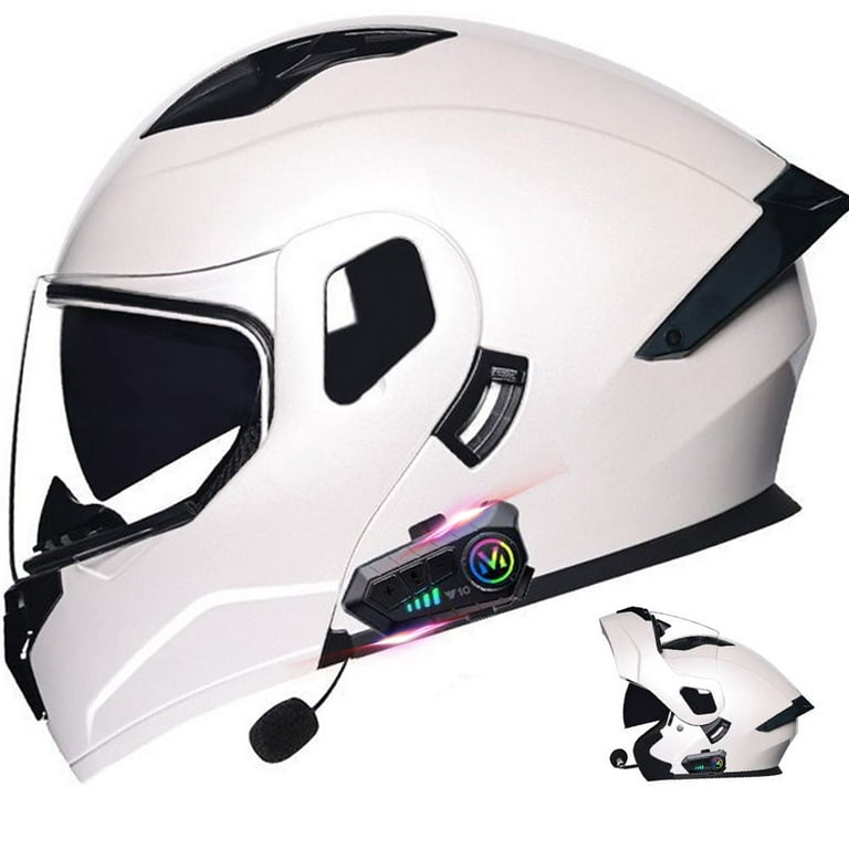 Bluetooth Motorcycle Helmets Mens Motorbike Helmet, Street Sport