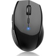 thumbnail image 1 of Bluetooth Mouse, 4800 DPI Wireless Mouse, 2-Year Battery 6 Adjustable DPI, 6 Buttons Compatible with Laptop/Windows/Computer - Black, 1 of 3