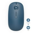 thumbnail image 1 of Bluetooth Mouse, Jelly Comb Slim Dual Mode 2.4GHz Wireless Mouse for Laptop, MacBook, PC, 1 of 7