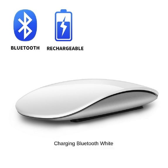 Bluetooth Mouse Mice Rechargeable For Apple Macbook Pro Air iPad iMac PC Laptop Tablets White