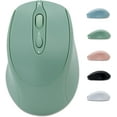 thumbnail image 1 of Bluetooth Mouse,Rechargeable Wireless Mouse for Laptop/iPad/MacBook Pro/Air, Silent Mouse Portable Slim for Surface Pro/PC/Lenovo/Samsung Tablet, 1 of 1