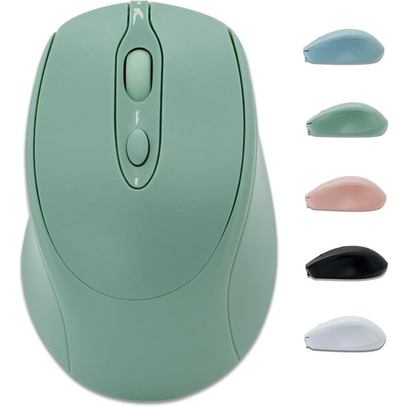 Bluetooth Mouse,Rechargeable Wireless Mouse for Laptop/iPad/MacBook Pro/Air, Silent Mouse Portable Slim for Surface Pro/PC/Lenovo/Samsung Tablet