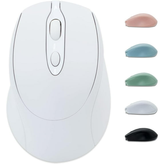 Bluetooth Mouse,Rechargeable Wireless Mouse for Laptop/iPad/MacBook Pro/Air, Silent Mouse Portable Slim for Surface Pro/PC/Lenovo/Samsung Tablet