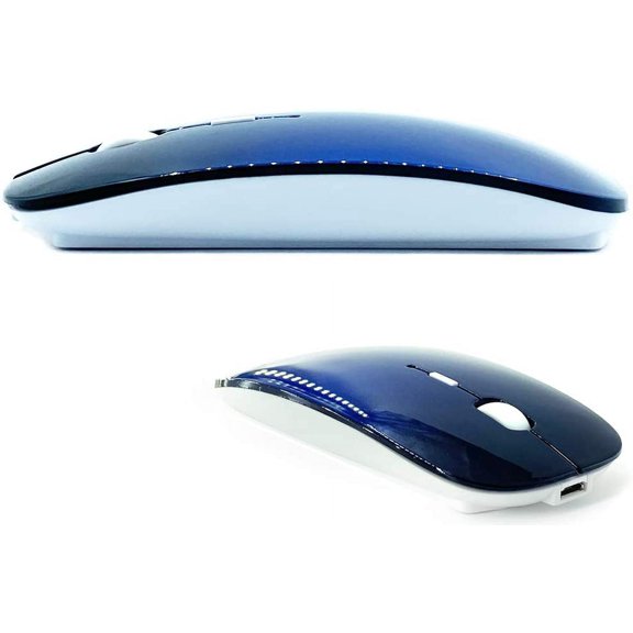 Bluetooth Mouse for MacBook/Laptop/Notebook/pc/iPad/Chromebook, Wireless Mouse for MacBook Pro/AIR (Royal Blue)