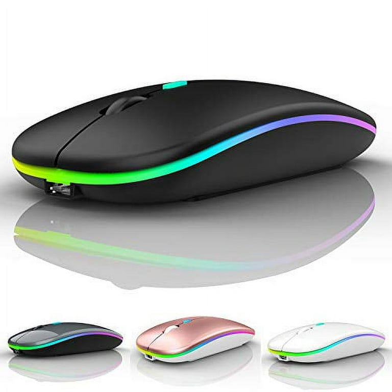 Bluetooth Mouse for ipad,Bluetooth Mouse for MacBook Air/Mac/MacBook  Pro/Mini/ipad Pro/iMac/Laptop,Rechargeable Wireless Mouse for MacBook  Air/MacBook