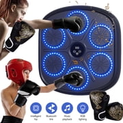 Bluetooth Music Boxing Machine, Portable Wall-Mounted Boxing Machine, Smart Indoor Home Training Wall Boxing Machine for React Exercise, Muscle Training, Sports