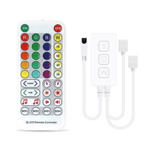 Bluetooth Music RGB LED Controller DC5-24V APP IR Remote SP613E 4pin