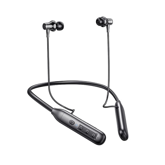 Bluetooth Neckband Headphones - 100H Playtime, IPX5 Waterproof, CVC6.0 Noise Reduction, TF Card Slot - for Sports, Office, Travel