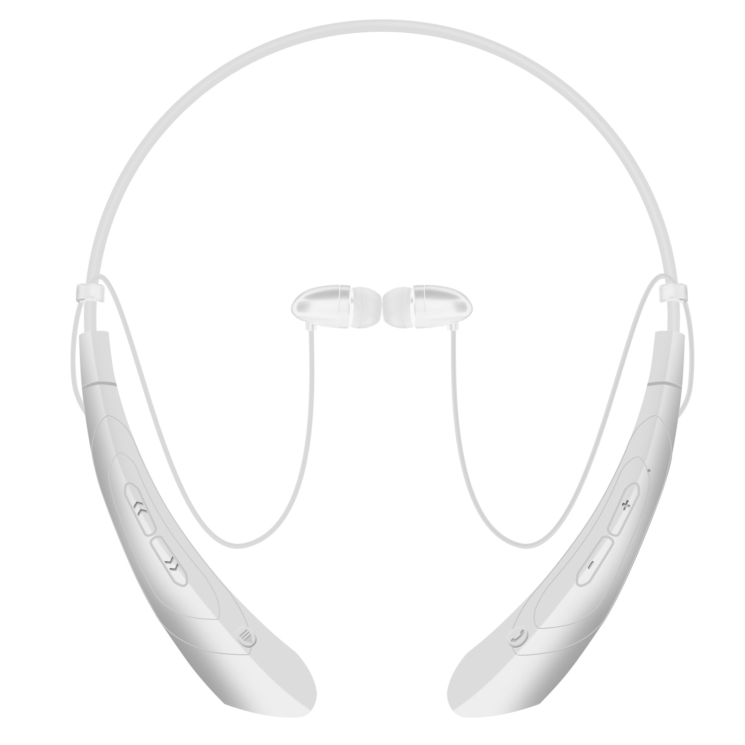 Bluetooth Neckband Headphones, iMounTEK V5.0 Sweat-proof Sport Headsets Earbuds In-Ear Magnetic Neckbands Stereo Earphone Deep Bass Earphone with Mic - image 1 of 6