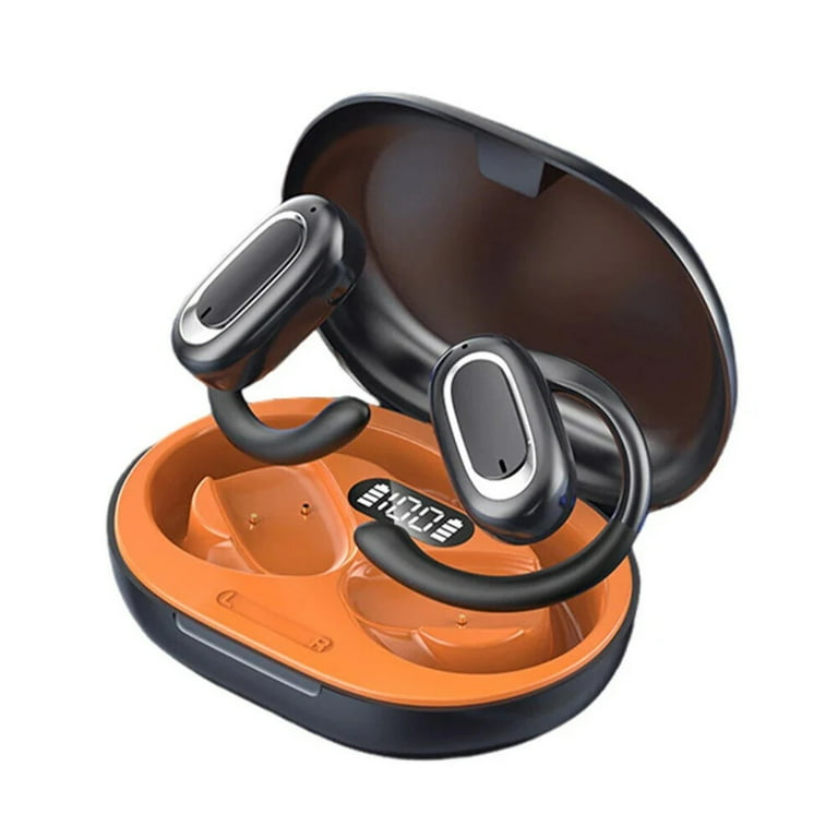 Bluetooth Noise Canceling Earbuds 5D Surround Sound Open Ear Headset Walmart
