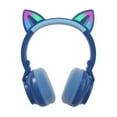 thumbnail image 1 of Bluetooth Noise Cancelling Headphones, Personalized Spatial Audio, USB-C Lossless Audio, Apple & Android Compatibility, Up to 40 Hours Battery Life - Blue, 1 of 3