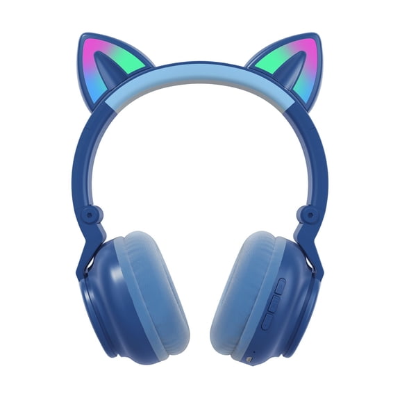 Bluetooth Noise Cancelling Headphones, Personalized Spatial Audio, USB-C Lossless Audio, Apple & Android Compatibility, Up to 40 Hours Battery Life - Blue