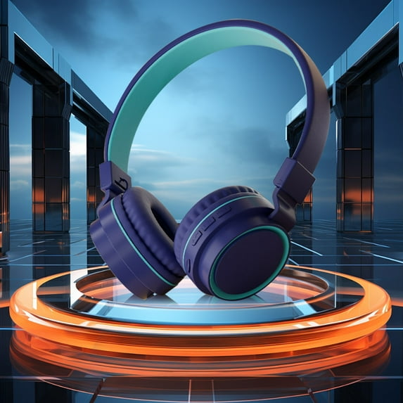 Bluetooth Noise Cancelling Headphones, Personalized Spatial Audio, USB-C Lossless Audio, Apple & Android Compatibility, Up to 40 Hours Battery Life - Dark Blue