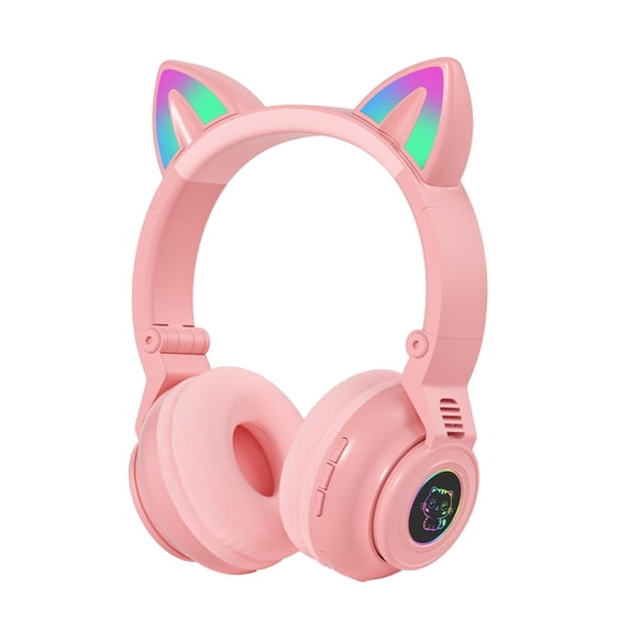 Bluetooth Noise Cancelling Headphones, Personalized Spatial Audio, USB-C Lossless Audio, Apple & Android Compatibility, Up to 40 Hours Battery Life - Pink