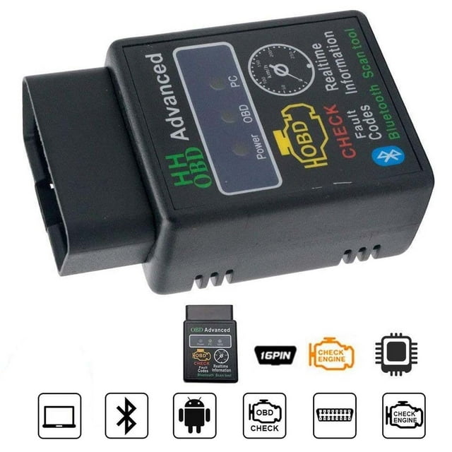 Products Bluetooth OBD2 OBDII Car Diagnostic Code Reader Scanner Tool