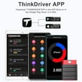 thumbnail image 1 of Bluetooth OBD2 Scanner: Full-System Car Code Reader Diagnostic Tool, Compatible with iOS & Android, Engine Light Fault Code Reader & Scan Tool for Vehicles Since 1996 - THINKDRIVER, 1 of 10