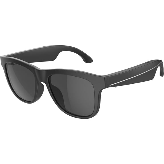 Bluetooth Open Ear Audio Sunglasses, Polarized UV Protection, Voice Control Hands-Free Calls IP5 Waterproof Sports Smart Glasses