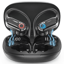 ETEPEHI Wireless Earbuds - Bluetooth Earbuds Stereo Deep Bass Over Ear Bud with Earhooks, IPX7 Waterproof In-Ear Wireless Headphones for Workout/Running