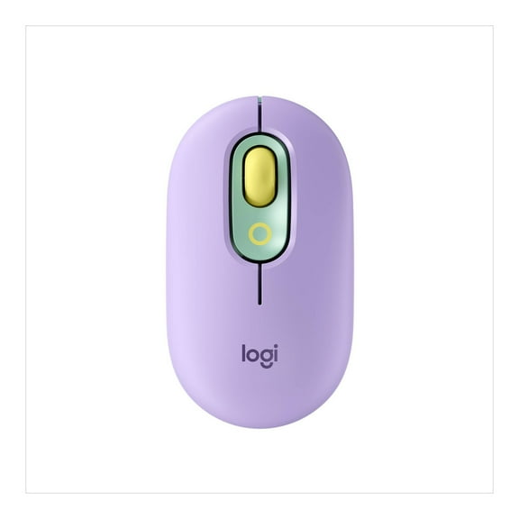 Bluetooth POP Mouse with Emoji - Daydream Mint