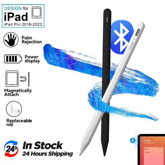 Bluetooth Pencil Stylus Pen For Apple iPad 9/7/8th/Mini/Air 4/5th/Pro 11&12.9''