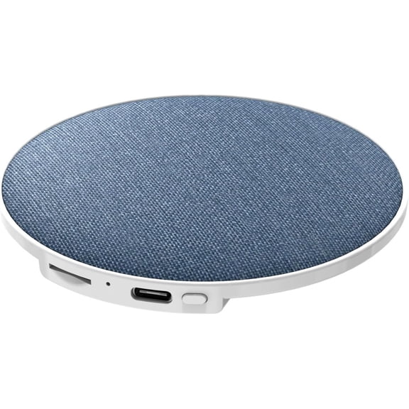 Bluetooth Pillow Speaker for Sleeping, Mini Portable Under Pillow Speaker Support TF Card White Noise Timer Wireless Sleep Aid with Stereo Bass Private Sleep Headphones for Adult Kids