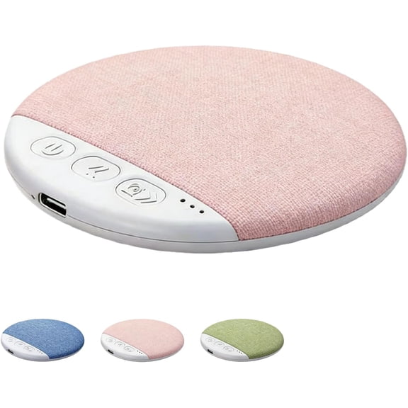 Bluetooth Pillow Speaker for Sleeping, Under Pillow Speaker Bluetooth with White Noise, Ultra Slim Blue-Tooth 5.4 Bedside Speaker for Side Sleepers, Bone Conduction Sound Design (Pink*1)