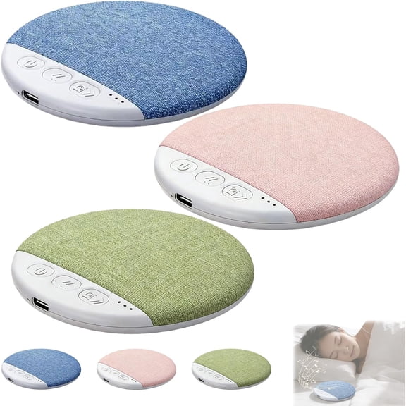 Bluetooth Pillow Speaker for Sleeping, Under Pillow Speaker Bluetooth with White Noise, Ultra Slim Blue-Tooth 5.4 Bedside Speaker for Side Sleepers, Bone Conduction Sound Design (All)