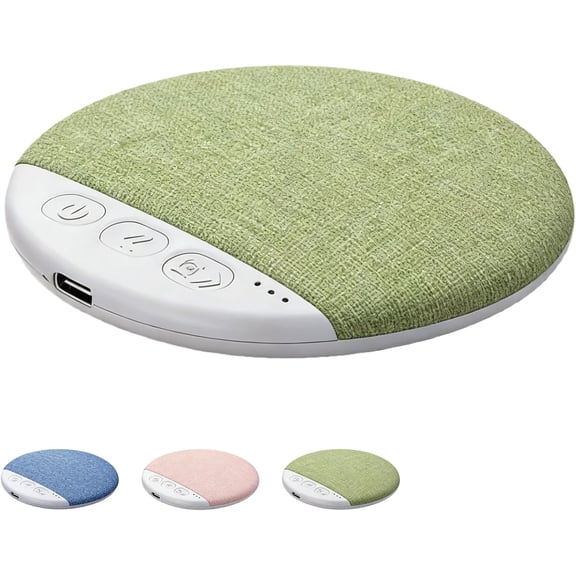 Bluetooth Pillow Speaker for Sleeping, Under Pillow Speaker Bluetooth with White Noise, Ultra Slim Blue-Tooth 5.4 Bedside Speaker for Side Sleepers, Bone Conduction Sound Design (Green*1)