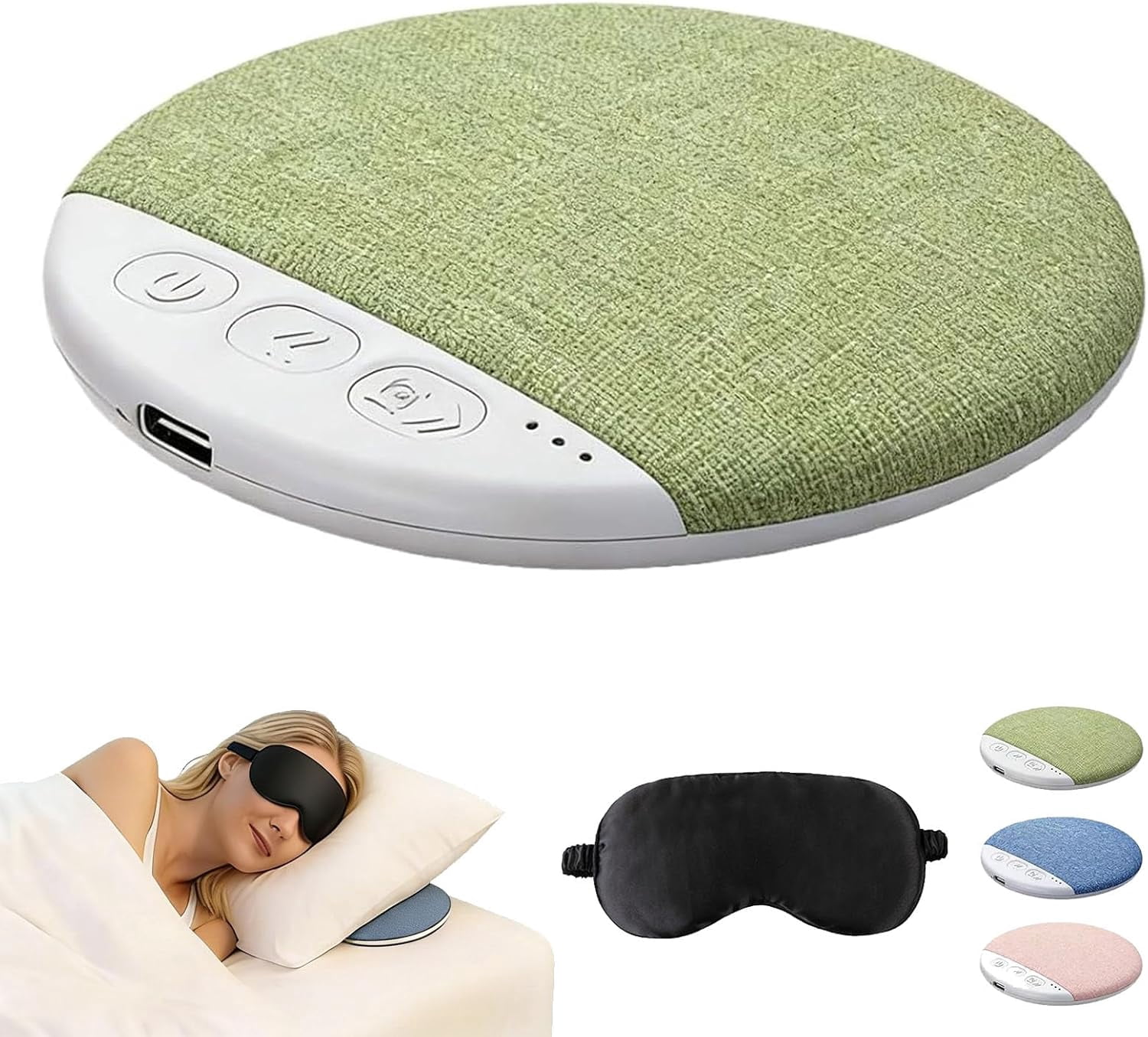 Pipihome Altoparlante Cuscino Bluetooth, Mini Cassa Bluetooth Portatile, Speaker Bluetooth con Rumori Bianchi & Timer, Privato Cuffie per Dormire Per chi dorme di lato (B Pipihome Altoparlante Cuscino Bluetooth, Mini Cassa Bluetooth Portatile, Speaker Bluetooth con Rumori Bianchi & Timer, Privato Cuffie per Dormire Per chi dorme di lato (B