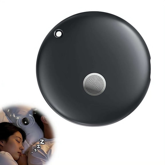 Bluetooth Pillow Speaker for Sleeping, Rechargeable Under Pillow Sound Machine, Soothing Side Sleeper Aid, Father's Day Gift