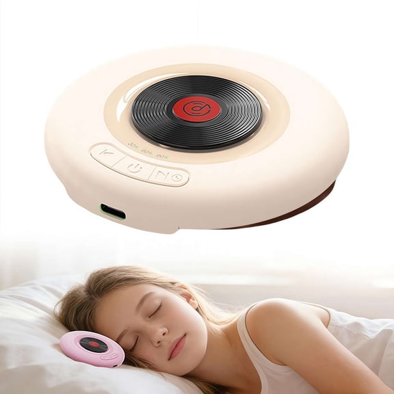 Bluetooth Pillow Speaker for Sleeping, Thin Under Pillow Wireless Audio Disc, Private Sound Aid for Adults Bedside Travel