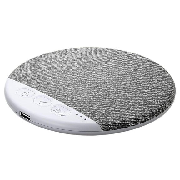 Bluetooth Pillow Speaker with White Noise Sleep Timer Linen Fabric for Comfortable Night Rest