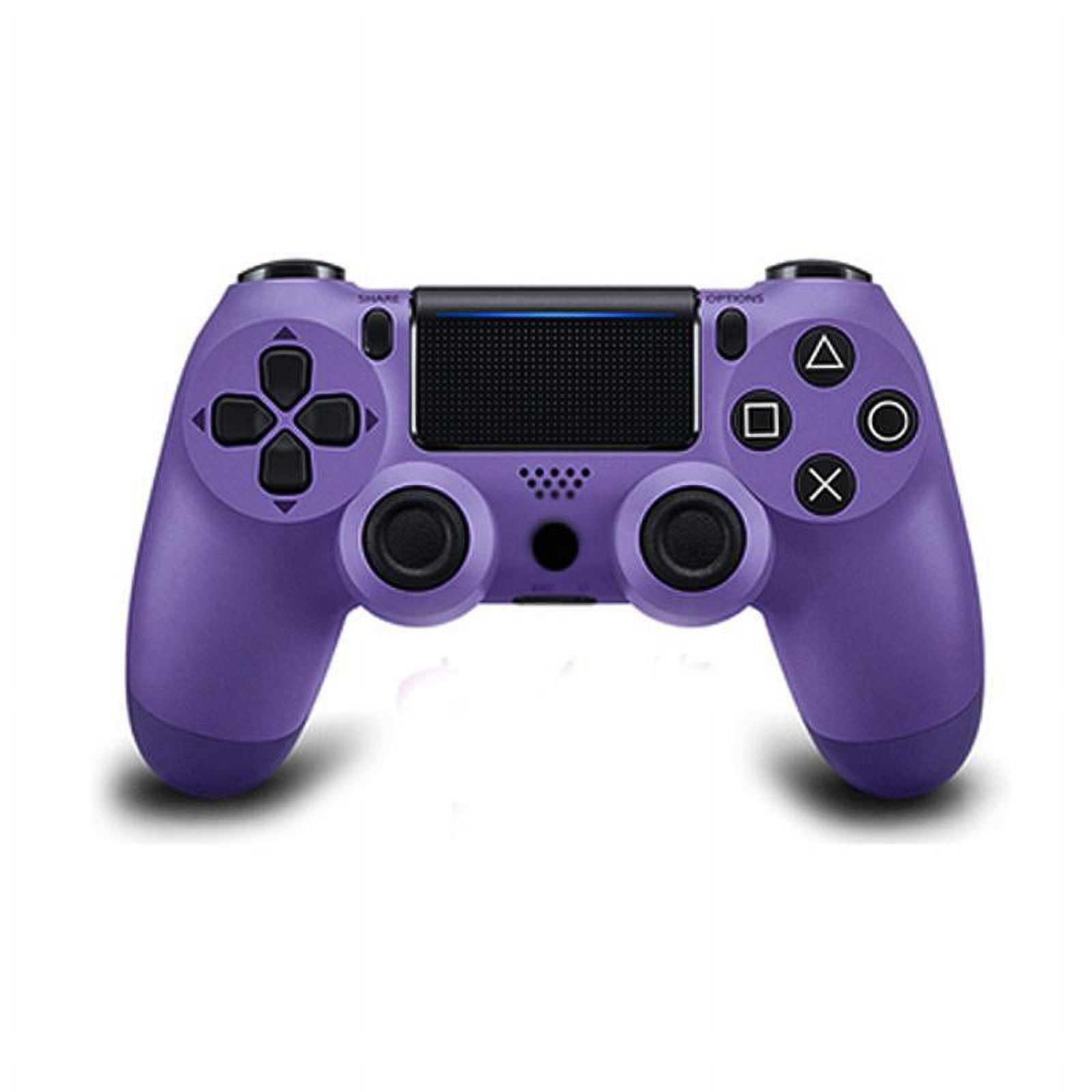 Bluetooth Playstation 4 Wireless Controller Rechargeable Gamepad Compatible Wireless Game Controller for PS4 Compatible with Playstation 4 Slim Pro PC Purple Walmart