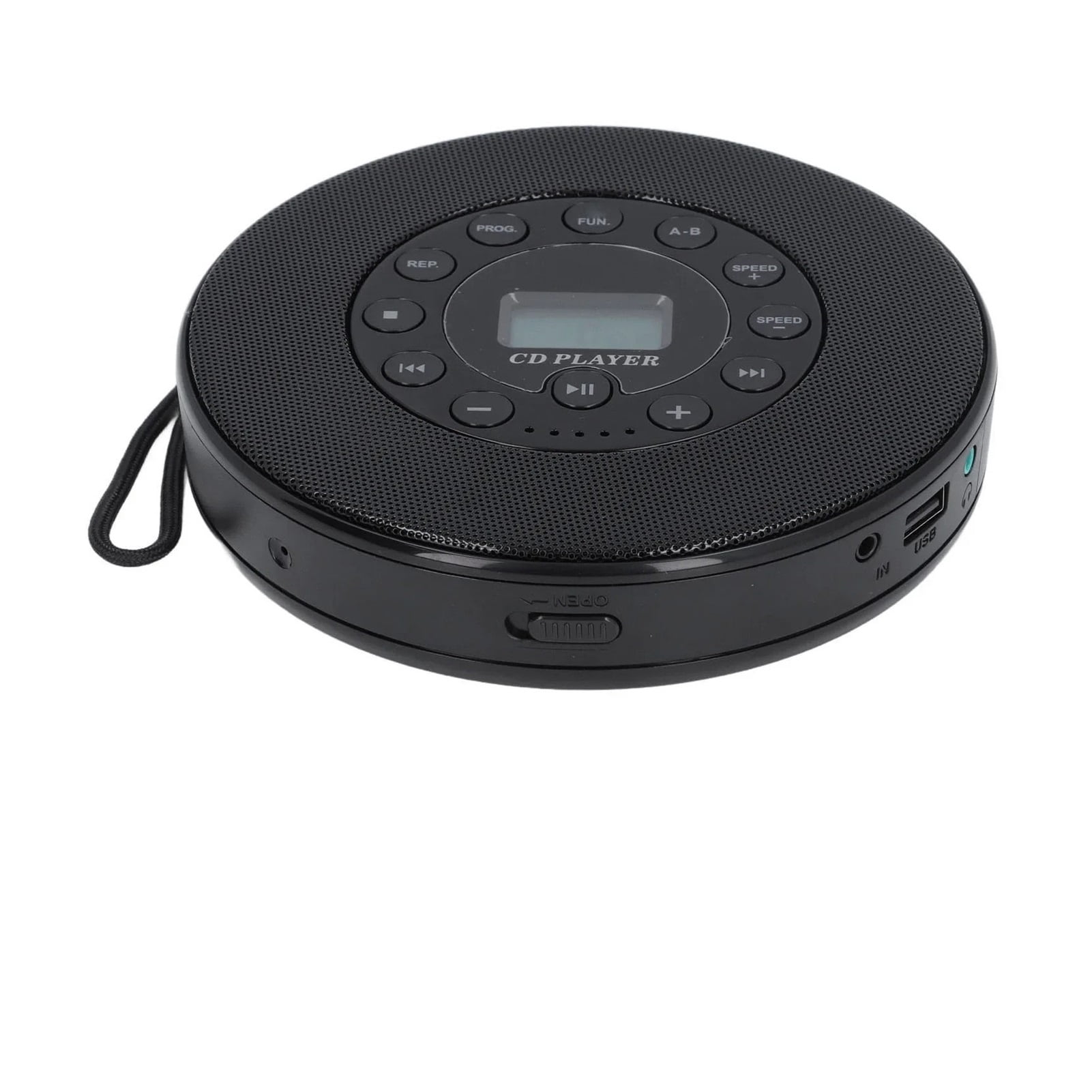 Bluetooth Portable CD Player Rechargeable CD Player Built in Speaker Microphone Memory Playing ,Multi-Functional
