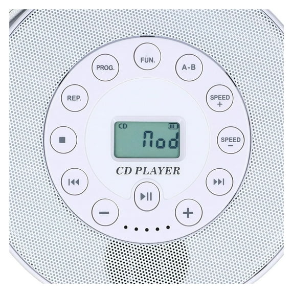 Bluetooth Portable CD Player Rechargeable CD Player Built in Speaker Microphone Memory Playing ,Multi-Functional