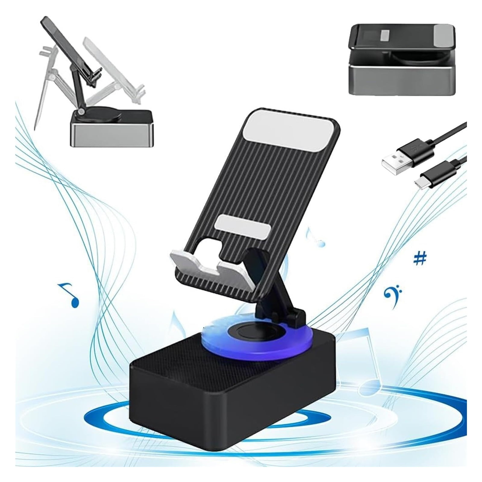 スマホアクセサリー Wireless Bluetooth with power bank Amazon.com: 4In1 Bluetooth Speakers Wireless with Power Bank, Cell