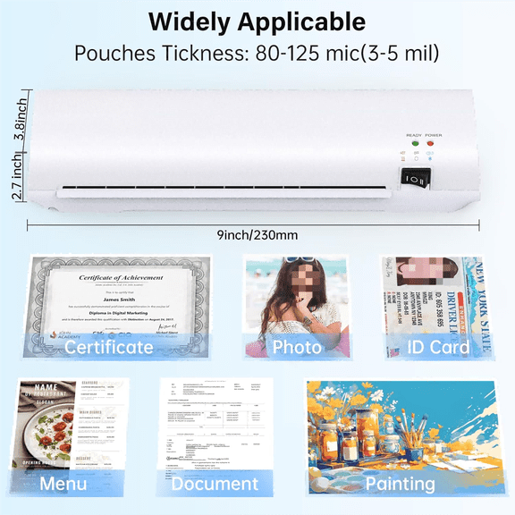 Bluetooth QR Code Scanner, 2D Wireless Back Clip Phone UPC USB Barcode Scanner Reader with Battery Level Indicator Compatible with 4.7"-7.2" Android Phone, iPhone for Book Library Inventory$$Office