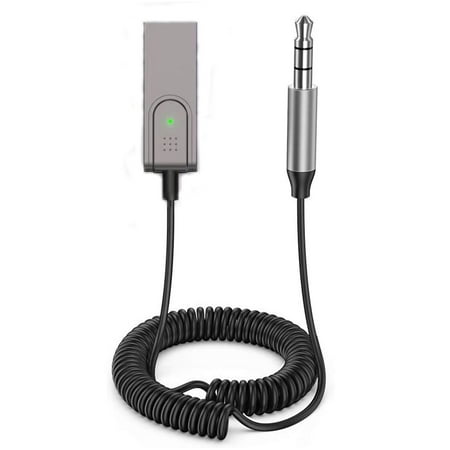 Bluetooth Receiver Bluetooth 5.0 Adapter,Sidiyang Bluetooth Audio Receiver Adapter for Car, Built-in Microphone Music Wireless Receiver for Car Speaker Home