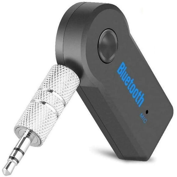 Bluetooth Receiver/Hands-Free Car Kit, Portable 3.5mm Bluetooth Aux Adapter Wireless Music Streaming for Home, Car Audio System, Headphone, Speaker