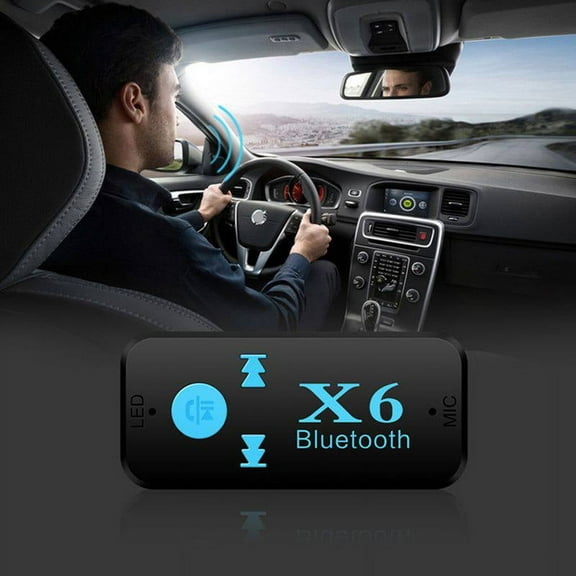Bluetooth Receiver, Protable Bluetooth Car Adapter, Audio Receiver Car Kit