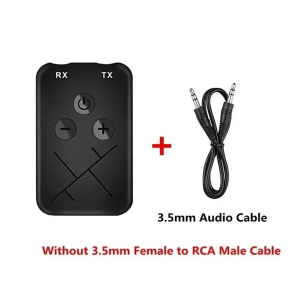 Bluetooth Receiver Transmitter 2 in 1 Stereo Wireless Aux Audio Receiver 3.5mm Jack RCA Car Adapter for TV PC BT 5.0 4.2
