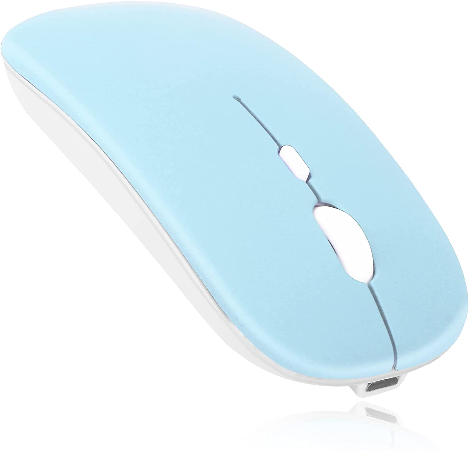 Bluetooth Rechargeable Mouse for Lenovo Flex 5 2in1 Laptop Bluetooth