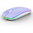 thumbnail image 1 of Bluetooth Rechargeable Wireless Mouse for I pad/ Air MacBook pro MacBook Air Mac Laptop Chromebook Windows Notebook MacBook HP PC Dell, 1 of 10