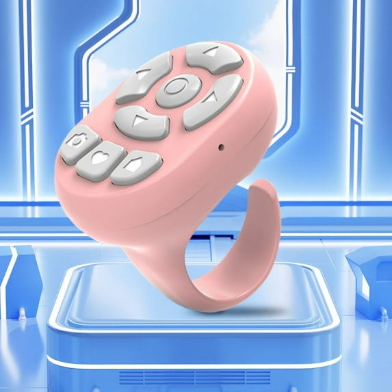 Bluetooth Remote Control under $5! CQCYD Fingertip Wireless Bluetooth Remote Control, Hands Free Page Turner for Smartphone Tablet, Selfie Shutter Remote for Video Recording