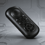 Bluetooth Remote Control for Phones, Hands-Free Shutter & Media Controller - No App Needed, Compatible with iOS/Android, for TikTok/YouTube/Live Stream/Selfies/E-Books Pocket-Sized