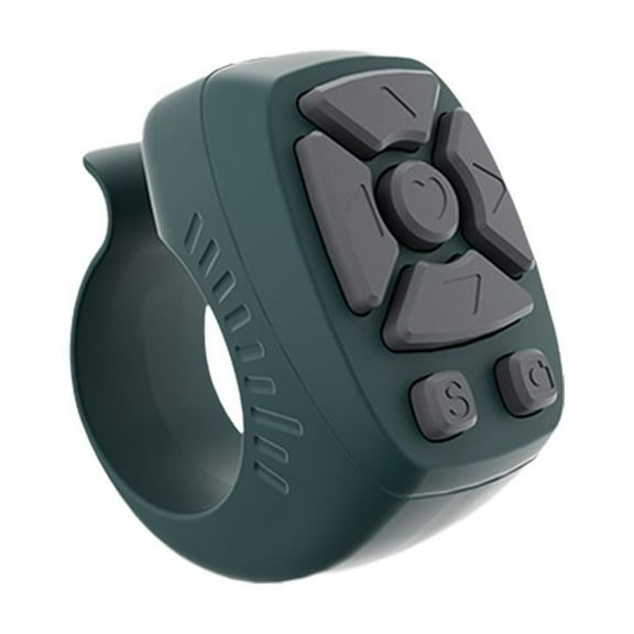 Bluetooth Remote For Flipping Selfie Videos Page Turning, and Browsing For Mobile Phones Gadget Fingertip 1pcs