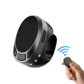 Bluetooth Remote Shutter for Phone, Multi-Function Camera Remote Control with Touchpad, iOS Android Compatible, 33ft Range