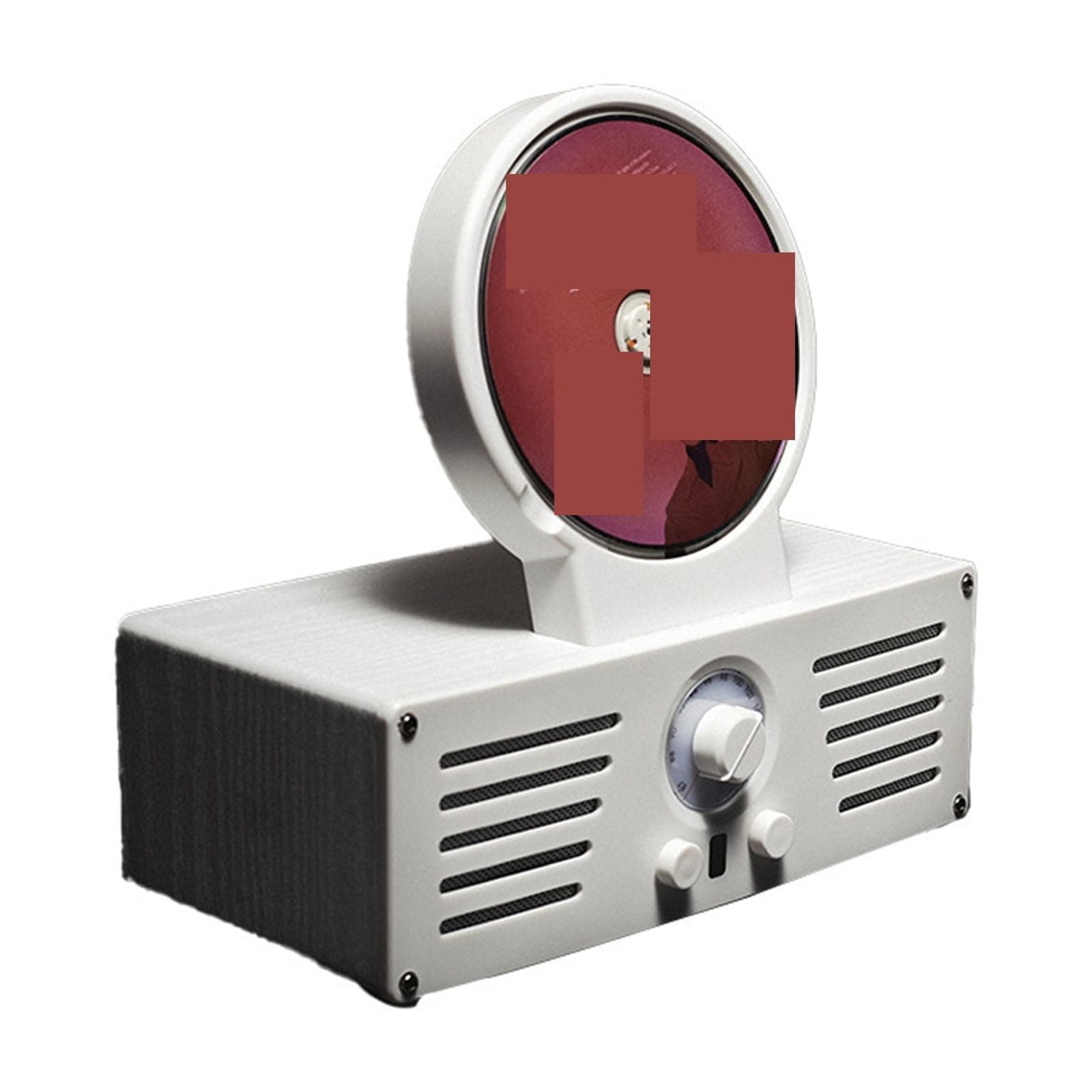 Bluetooth Retro CD Player with Projector and Radio Ideal Gift for Family and Retro Lovers ,Multi-Functional