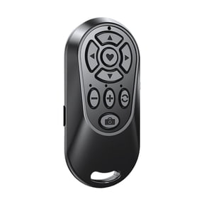 Bluetooth Selfie Remote Controller for iPhone Android Phones, Wireless Camera Shutter Remote for Video Recording, Photo Taking, Zoom, Like, Page Turning